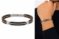 Bracciale Uomo in Acciaio Cianfrone Gioielli BRAC-1-198